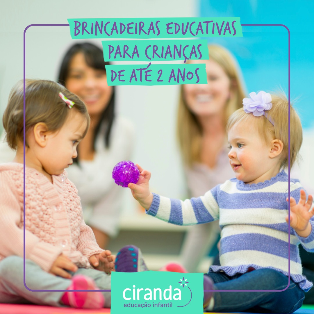 Brincadeiras educativas e a atenção na escolha das cores